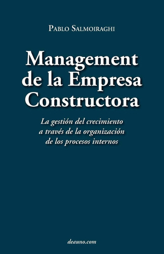 Libro Management De La Empresa Constructora: La Gesti Lln4
