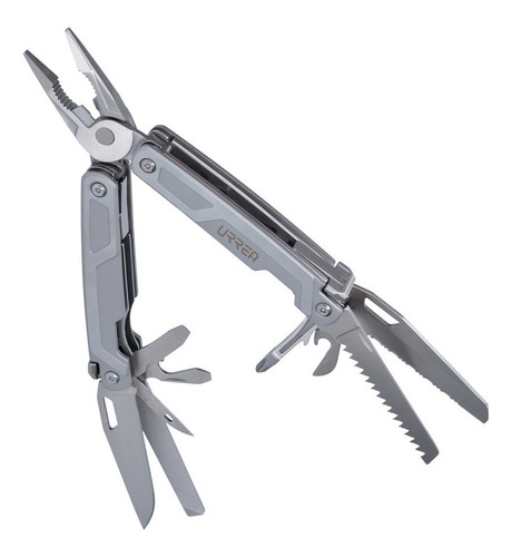 Pinza Multiherramienta De Acero 16 En 1 Urrea® 7'' Con Funda