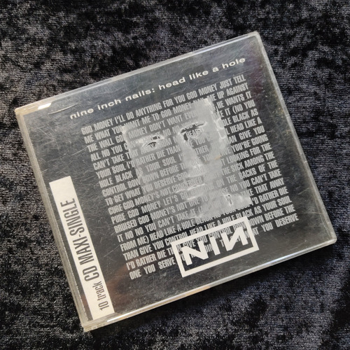 Nine Incha Nails - - Head Like A Hole - Cd Maxi Single 1990 Estándar (Usado)