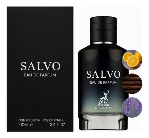 Perfume Salvo Alhambra Arabe Masculino Eau De Parfum 100ml Maison Alhambra