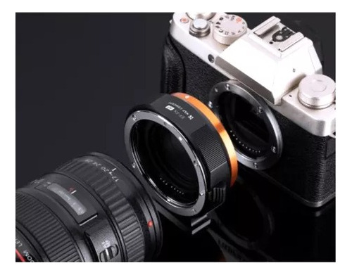 Adaptador De Lente Canon Ef/ Efs A Fuji Fx K&f Electrónico