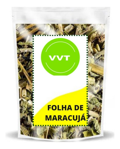 Folha De Maracujá 1kg - Vvt Natural
