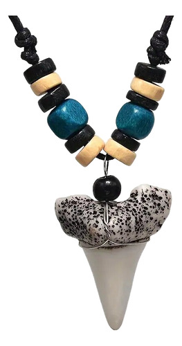 Collar Diente Tiburon 1 Imit. Medidas 3,6 X 3 Cm Edic.limit.