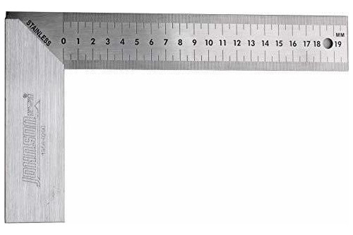 Johnson Level & Tool 1958-0200 200mm Try Métrica Profesional