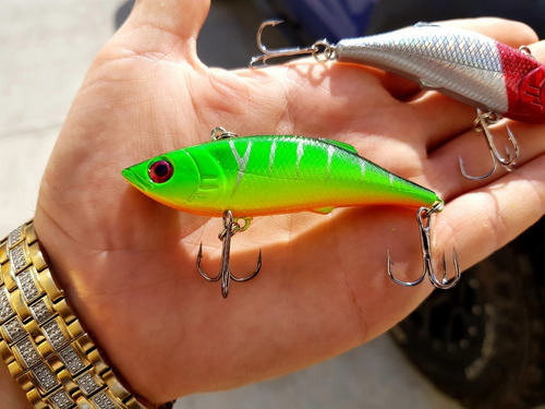 5 Rattlin Pesca Lobina, Pargo Y Mas! Rios Lagunas Y Mas! Color Variado