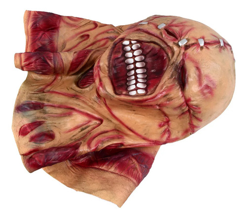 Máscara Aterradora De Látex Con Forma De Tirano De Halloween
