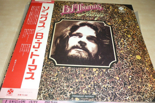 Bj Thomas Songs Vinilo Japon Impecable Obi Insert Jcd055