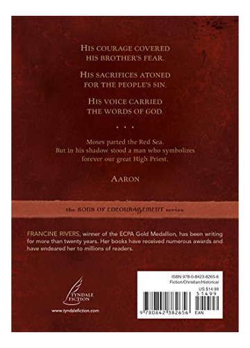The Priest The Biblical Story Of Aaron (sons Of Encourageme, De Rivers, Francine. Editorial Tyndale House Publishers, Tapa Dura En Inglés, 2004