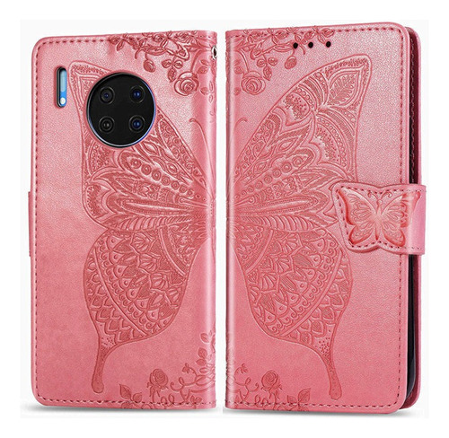 Funda De Piel Con Tapa Tipo Cartera Para Huawei P20 P30 Mate