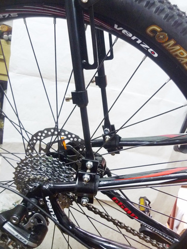 Porta Equipaje De Aluminio P-bicicleta Agarre Al Cuadro C-1