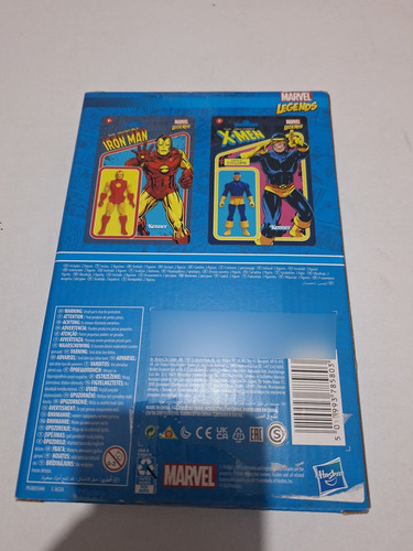 Iron Man & Cyclops Marvel 4 Pulgadas Kenner (Usado)