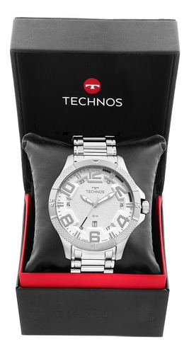 Relógio Masculino Technos Performance Racer Prata 2117lce/1b