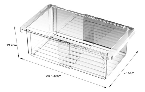Caja De Almacenamiento De Escritorio, Organizador De Claro