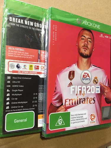 Fifa 20 2020 Xbox One Físico Nuevo Sellado Español