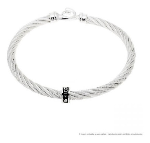 Imagen 1 de 3 de Pulsera Acero Quirúrgico Marca Diesel 29404p Plata Original