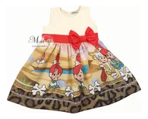 Comprar Vestido Temático Pedrita Flinstones Festa Da Pedrita 