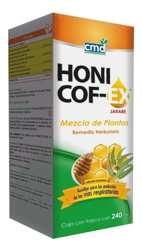 Honicof- Ex Auxiliar P/molestias De Vías Respiratorias Cmd