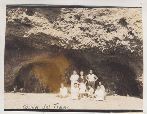 1940 Paysandu Fotografia Cueva Del Tigre Cerro San Patricio
