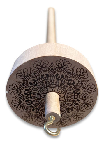 Mandala Tapa Arce Giratoria Acabado Suave Diseño #1
