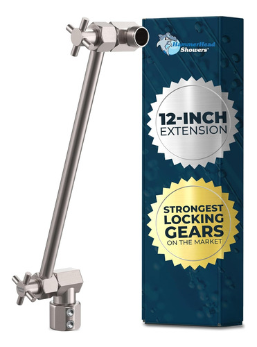 All Metal Brazo De Ducha Ajustable De 12 Pulgadas De La...