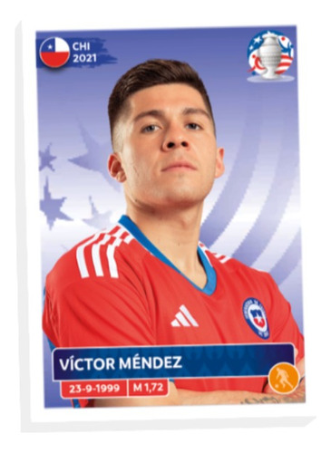 Lámina Album Copa América Usa 2024 / Victor Mendez