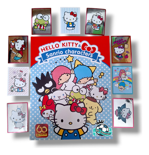 Álbum Hello Kitty & Sanrio + Set Completo A Pegar (panini)