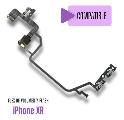 Flex Botón De Volumen Encendido Flash Compatible Iphone Xr
