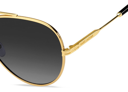 Lentes De Sol Marc Jacobs Polarizado Filtro Uv - Mj 1007/s Diseño Dorado