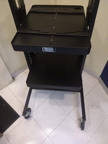 Carro Estante Metálico Da-lite Elegance Con Ruedas (Usado)