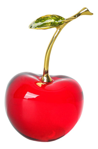 Estatua De Cereza De Fruta, Adorno Para