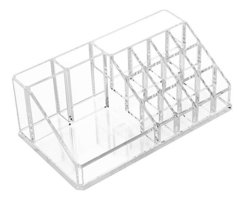 Imagen 2 de 7 de Organizador Acrílico Cosméticos Espejo Removible Maquillaje