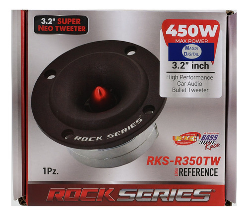 Super Tweeter 3.2puLG Rock Series Rks-350tw 450watts