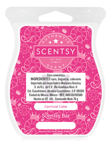 Paquete 6 Ceras Aromáticas Scentsy Varios Aromas