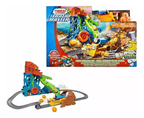 Tren Thomas & Friends Pista Colapso En La Cueva Track Master (Usado)