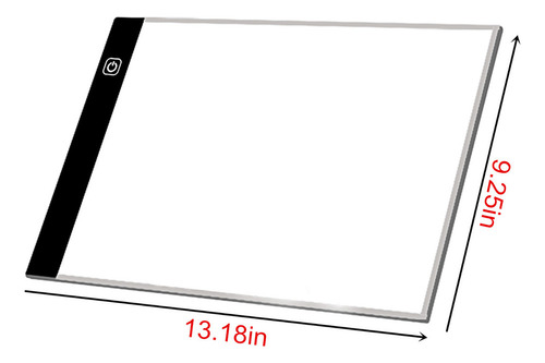 / Caja De Fotocopiadora Led Portátil M, Tamaño A5, A4, A3,