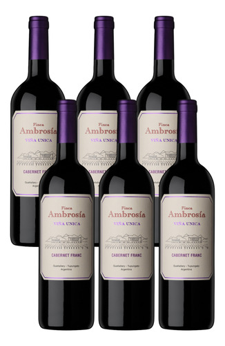 Vino Finca Ambrosia Viña Única Cabernet Franc 6x750ml