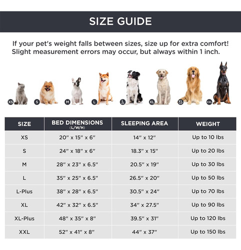 Sofá Ortopédico Bedsure Gris Para Perros Pequeños Medianos Gris Cama Ortopédica Para Perros Sofá Cama