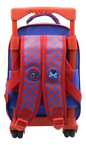 Mochila Cresko Mickey Mickey Mouse Color Rojo Y Azul