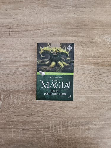 Livro Jogo - Magia! Kharé: Porto Dos Ardis - Jambô - Fighting Fantasy - Aventuras Fantásticas (Usado)