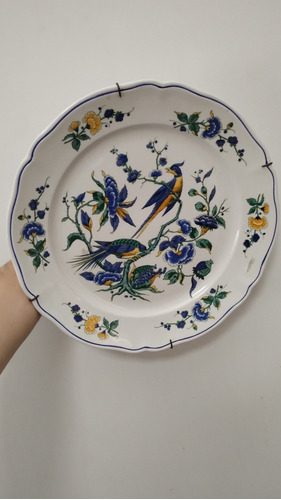 Antiguo Plato Alemán  Villeroy & Boch 26 Cm