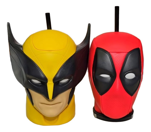 Vasos Coleccionable Deadpool And Wolverine Cinemark Original
