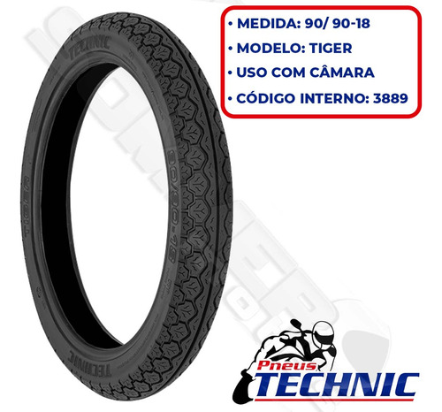 Kit Par Pneu Dafra Speed 150 275-18 + 90-90-18 C/ C Technic