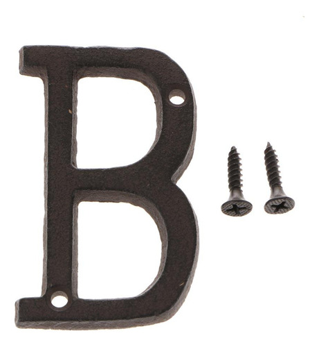 Placa De Porta Criativa De Ferro Fundido Diy Placa De