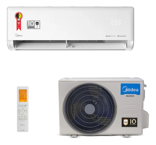 Ar Cond Inv Midea Ai Ecomaster Wifi R32 18000 Btus Qu/fr 220