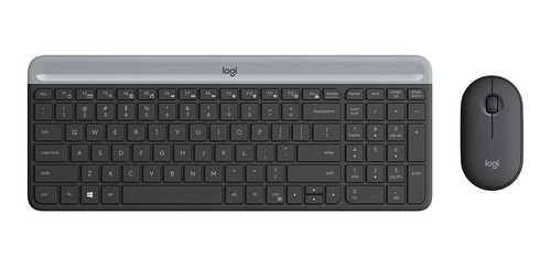 Logitech Combo Teclado + Mouse Mk470 Negro