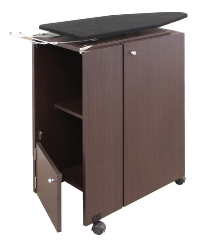 Imagen 1 de 5 de Modulo De Planchar Cyber - Chocolate Këssa Muebles
