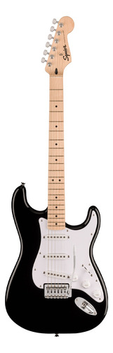  Guitarra Fender Squier Sonic Black Stratocaster Pack