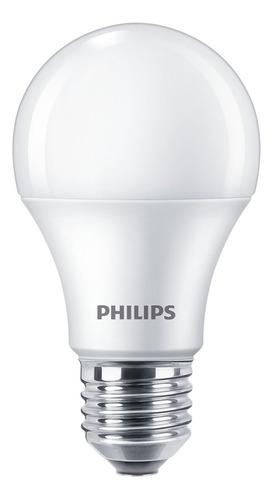 Foco led Philips EcoHome Bulbo color blanco cálido 10W 220V