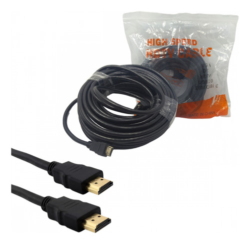 Cabo Compativel Hdmi 20m - Excelente Qualidade De Sinal