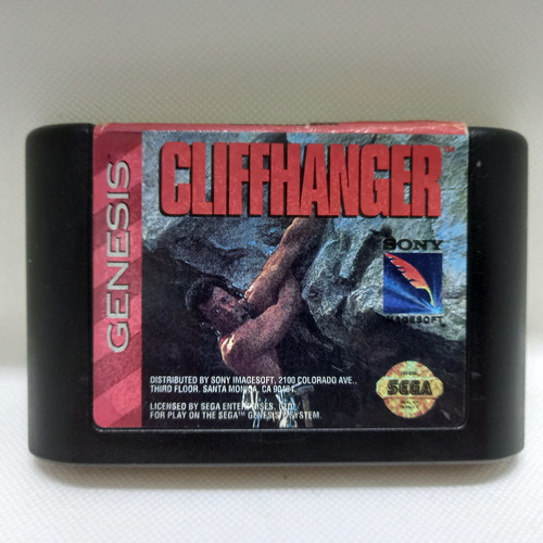 Cliffhanger Original Para Sega Genesis 